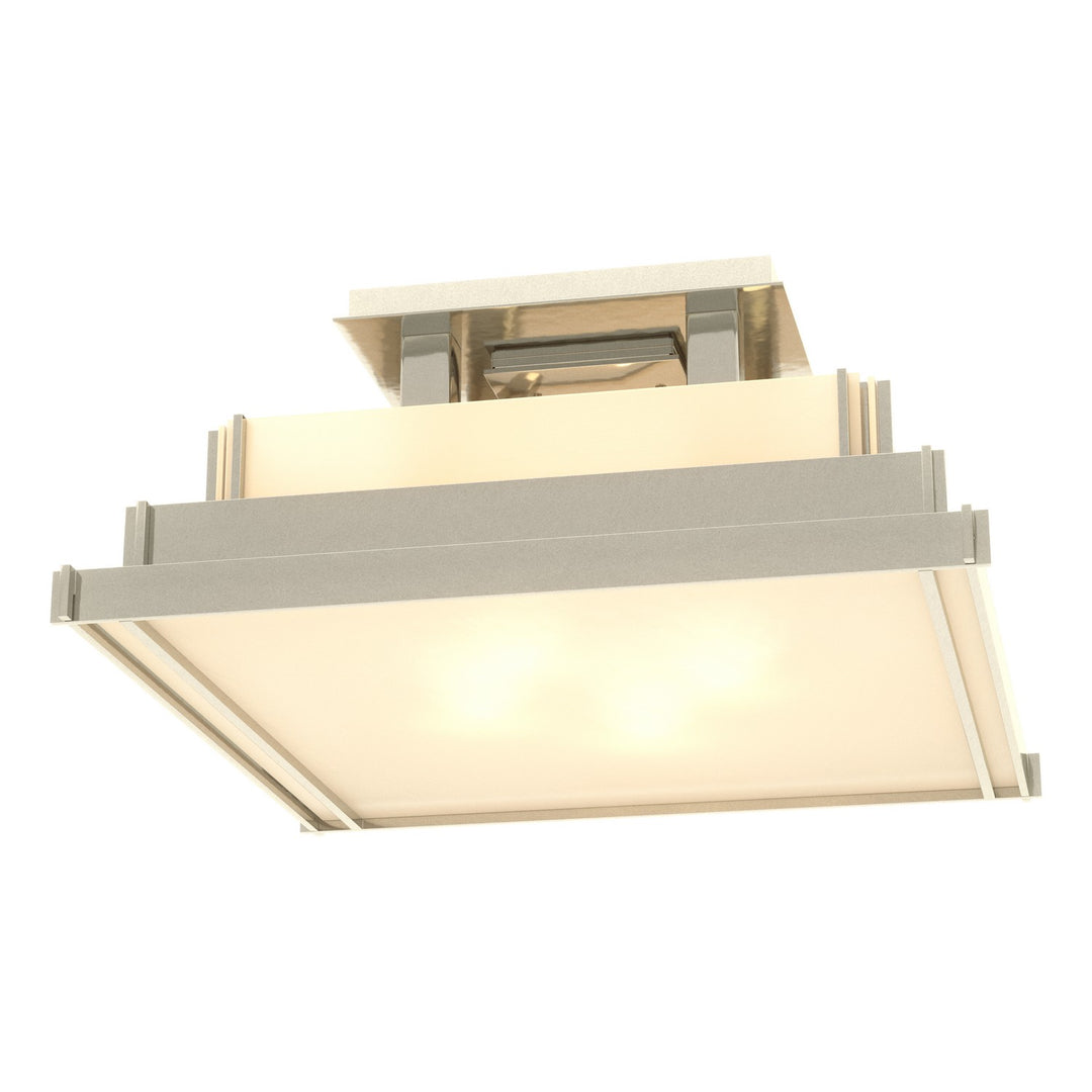 Hubbardton Forge Canada - 123705-SKT-85-BB0416 - Four Light Semi-Flush Mount - Steppe - Sterling