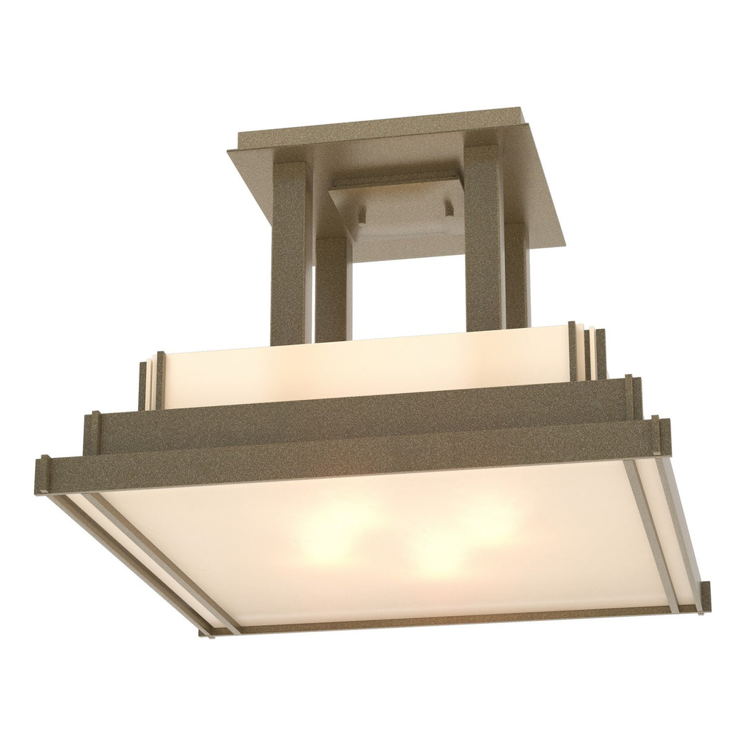 Hubbardton Forge Canada - 123715-SKT-84-BB0416 - Four Light Semi-Flush Mount - Steppe - Soft Gold