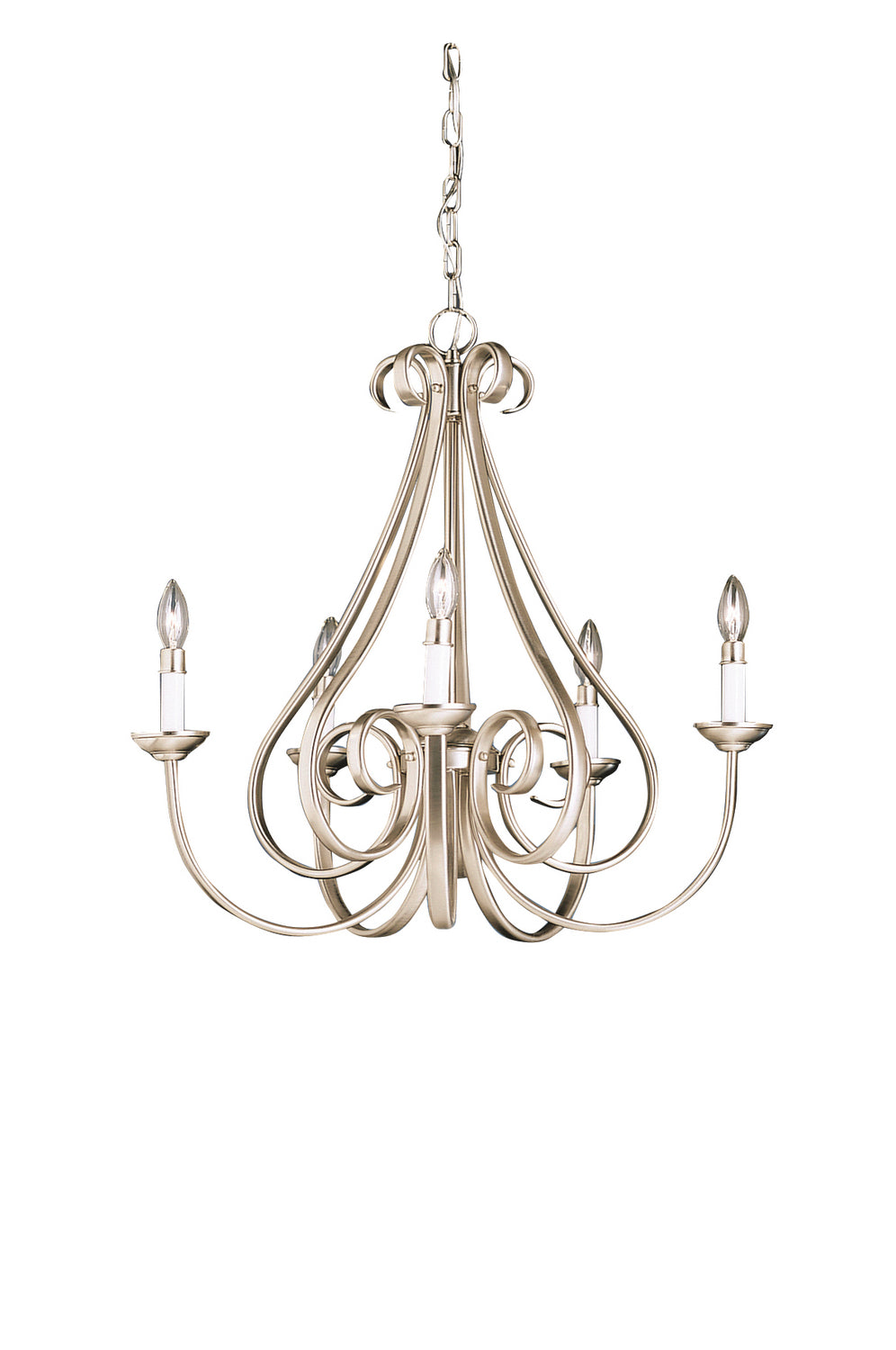 Kichler Canada - 2021NI - Five Light Chandelier - Dover - Brushed Nickel