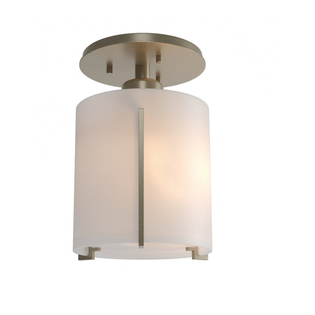 Hubbardton Forge Canada - 123775-SKT-84-GG0140 - One Light Semi-Flush Mount - Exos Glass - Soft Gold