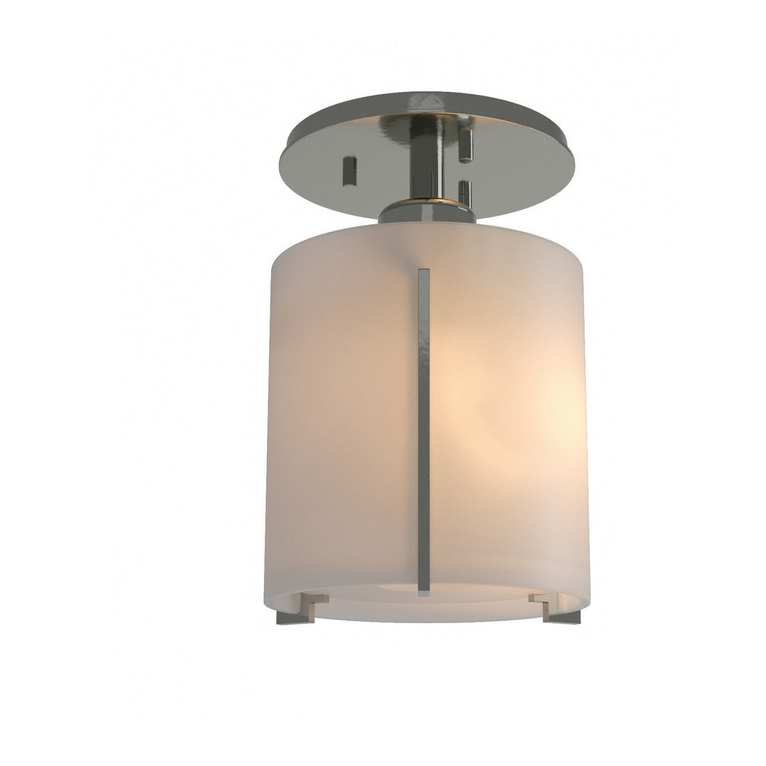 Hubbardton Forge Canada - 123775-SKT-85-GG0140 - One Light Semi-Flush Mount - Exos Glass - Sterling