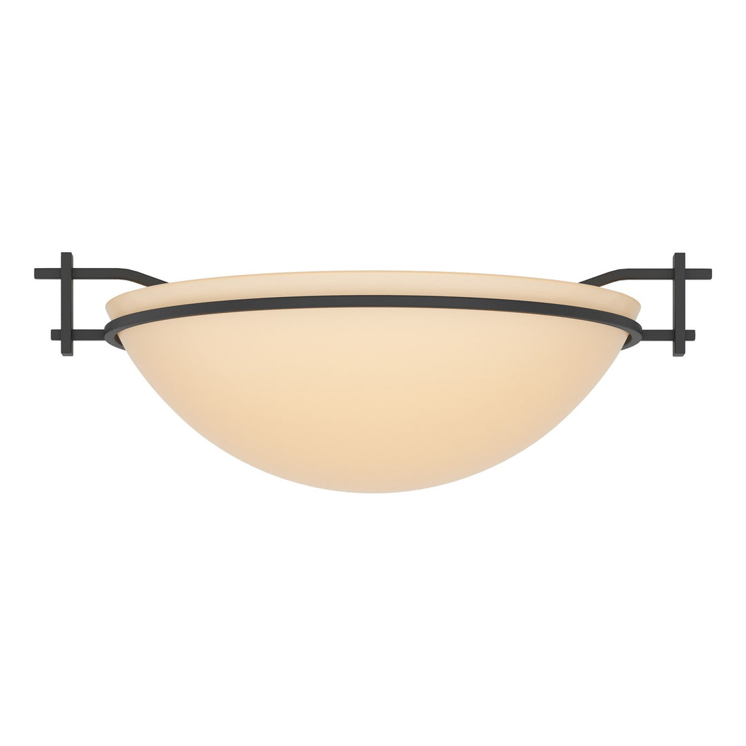 Hubbardton Forge Canada - 124251-SKT-10-SS0045 - One Light Semi-Flush Mount - Moonband - Black