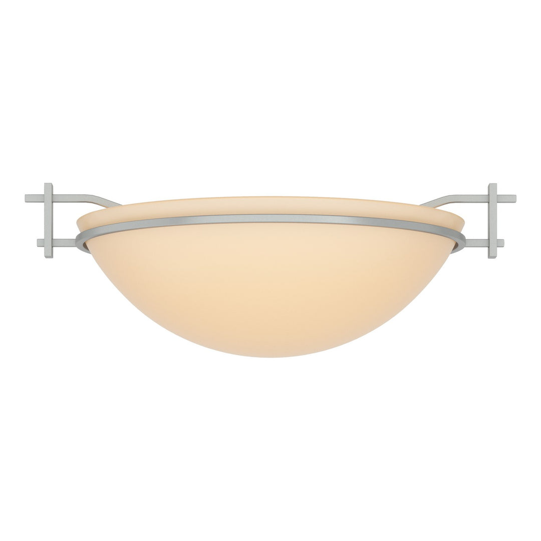 Hubbardton Forge Canada - 124251-SKT-82-SS0045 - One Light Semi-Flush Mount - Moonband - Vintage Platinum