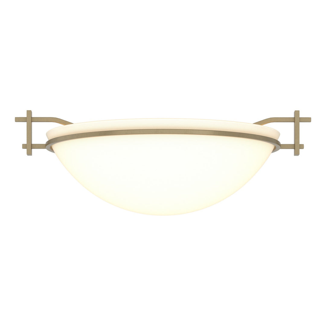 Hubbardton Forge Canada - 124251-SKT-84-GG0045 - One Light Semi-Flush Mount - Moonband - Soft Gold