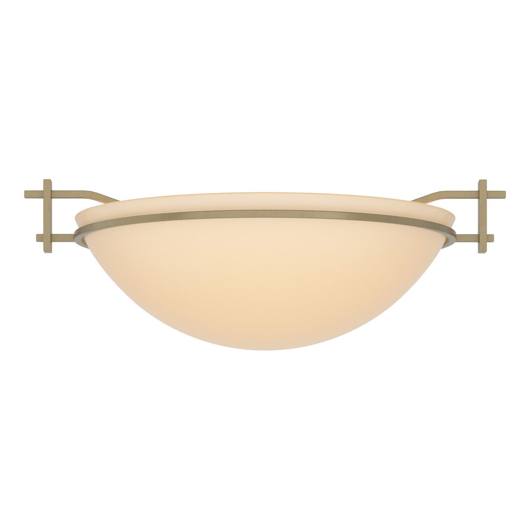 Hubbardton Forge Canada - 124251-SKT-84-SS0045 - One Light Semi-Flush Mount - Moonband - Soft Gold