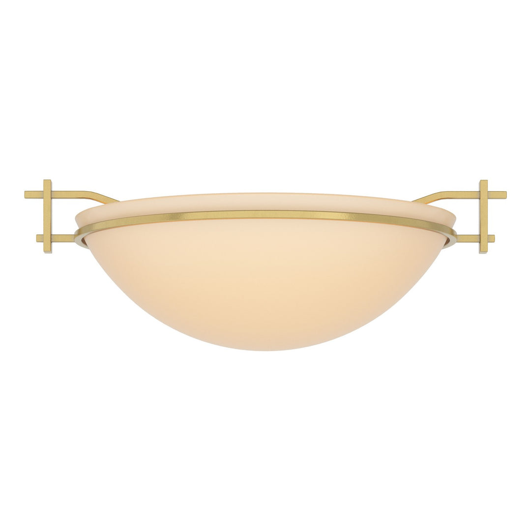 Hubbardton Forge Canada - 124251-SKT-86-SS0045 - One Light Semi-Flush Mount - Moonband - Modern Brass