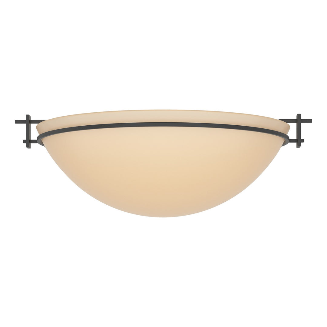Hubbardton Forge Canada - 124252-SKT-10-SS0050 - Three Light Semi-Flush Mount - Moonband - Black