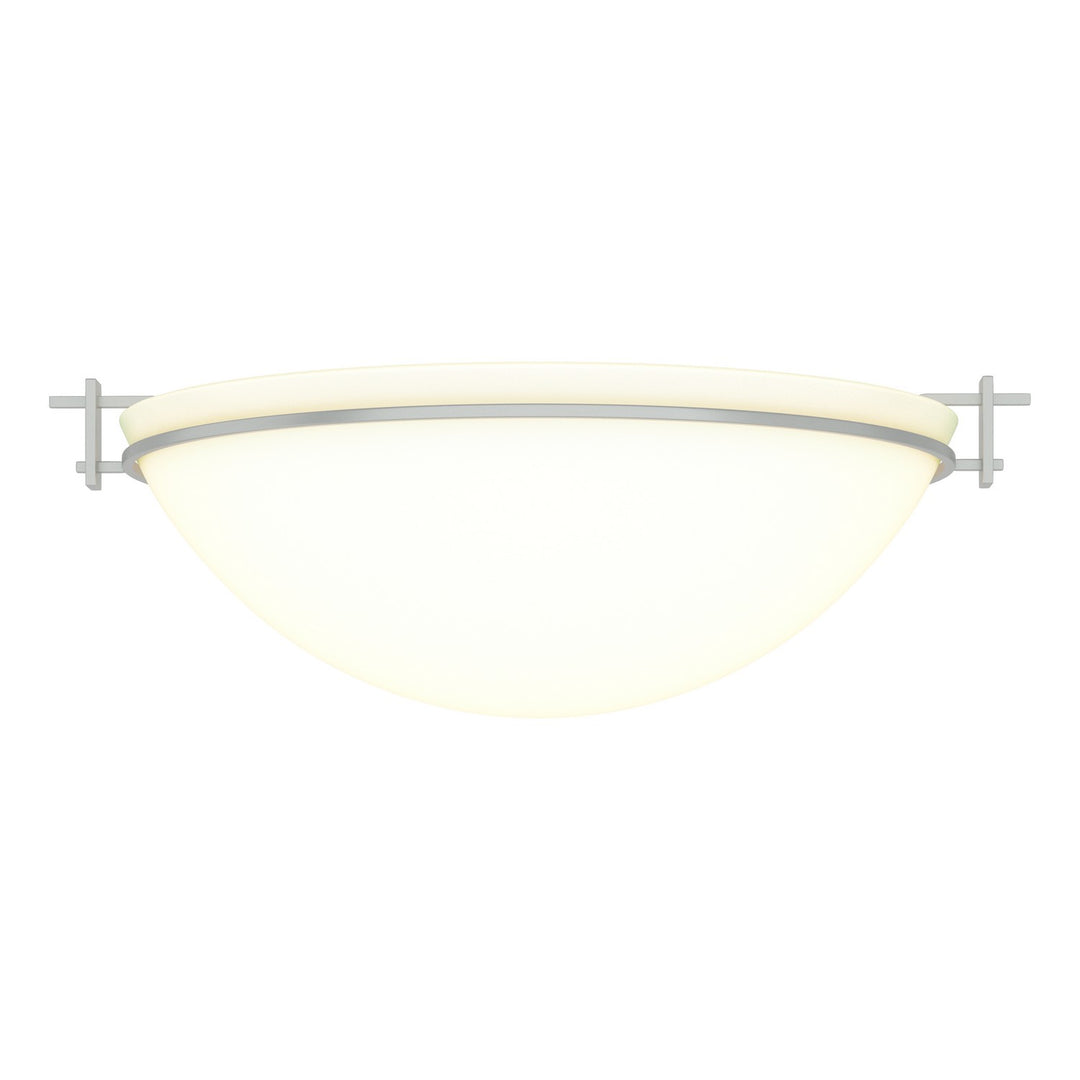 Hubbardton Forge Canada - 124252-SKT-82-GG0050 - Three Light Semi-Flush Mount - Moonband - Vintage Platinum