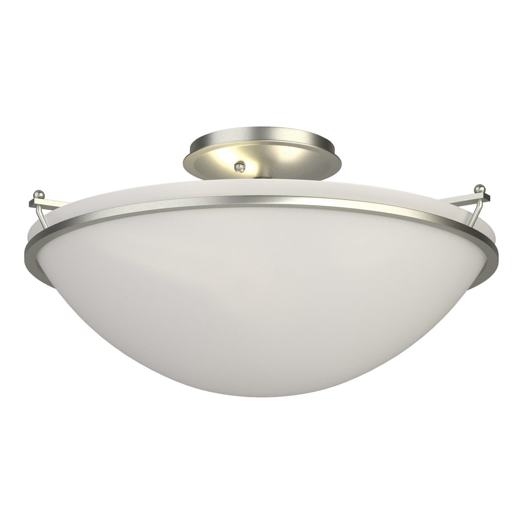 Hubbardton Forge Canada - 124304-SKT-85-GG0053 - Three Light Semi-Flush Mount - Simple Lines - Sterling
