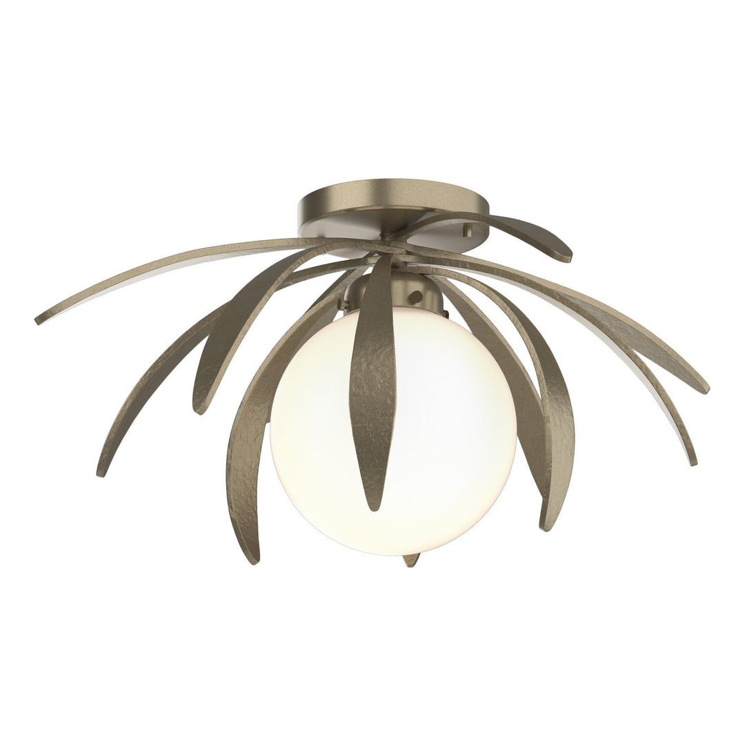 Hubbardton Forge Canada - 124350-SKT-84-GG0631 - One Light Semi-Flush Mount - Dahlia - Soft Gold