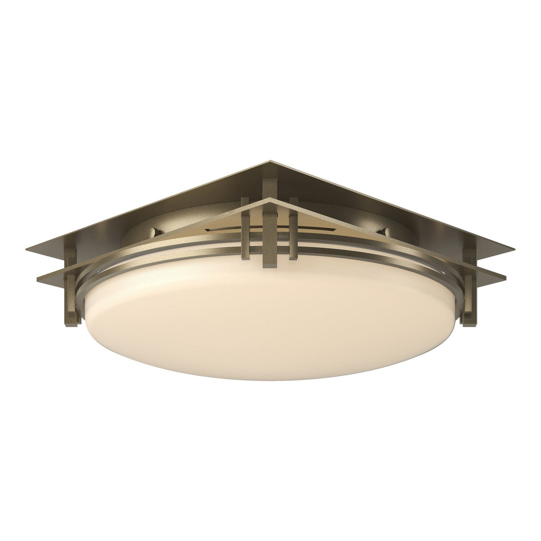 Hubbardton Forge Canada - 124394-SKT-84-GG0097 - Two Light Semi-Flush Mount - Banded - Soft Gold
