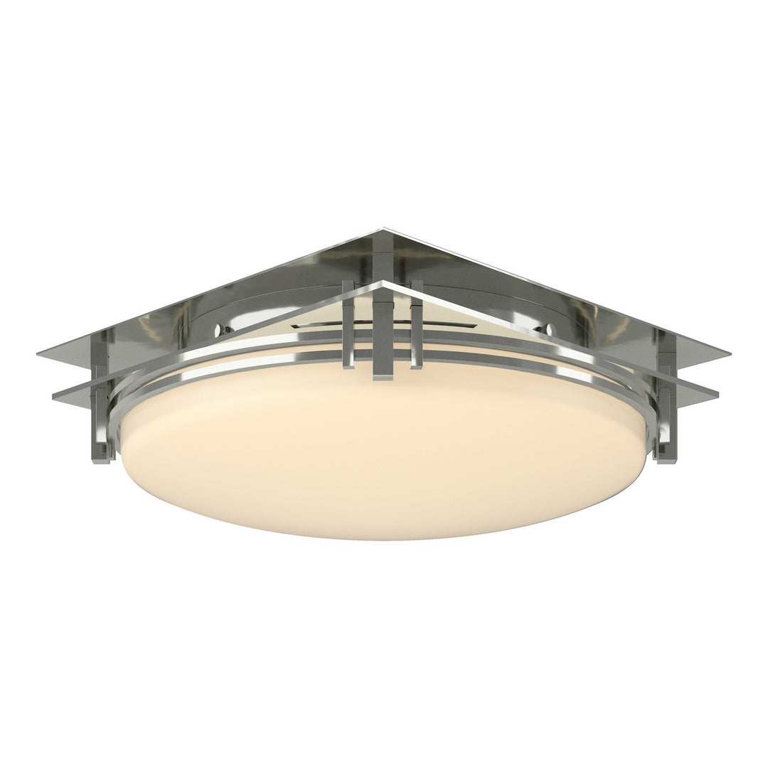 Hubbardton Forge Canada - 124394-SKT-85-GG0097 - Two Light Semi-Flush Mount - Banded - Sterling