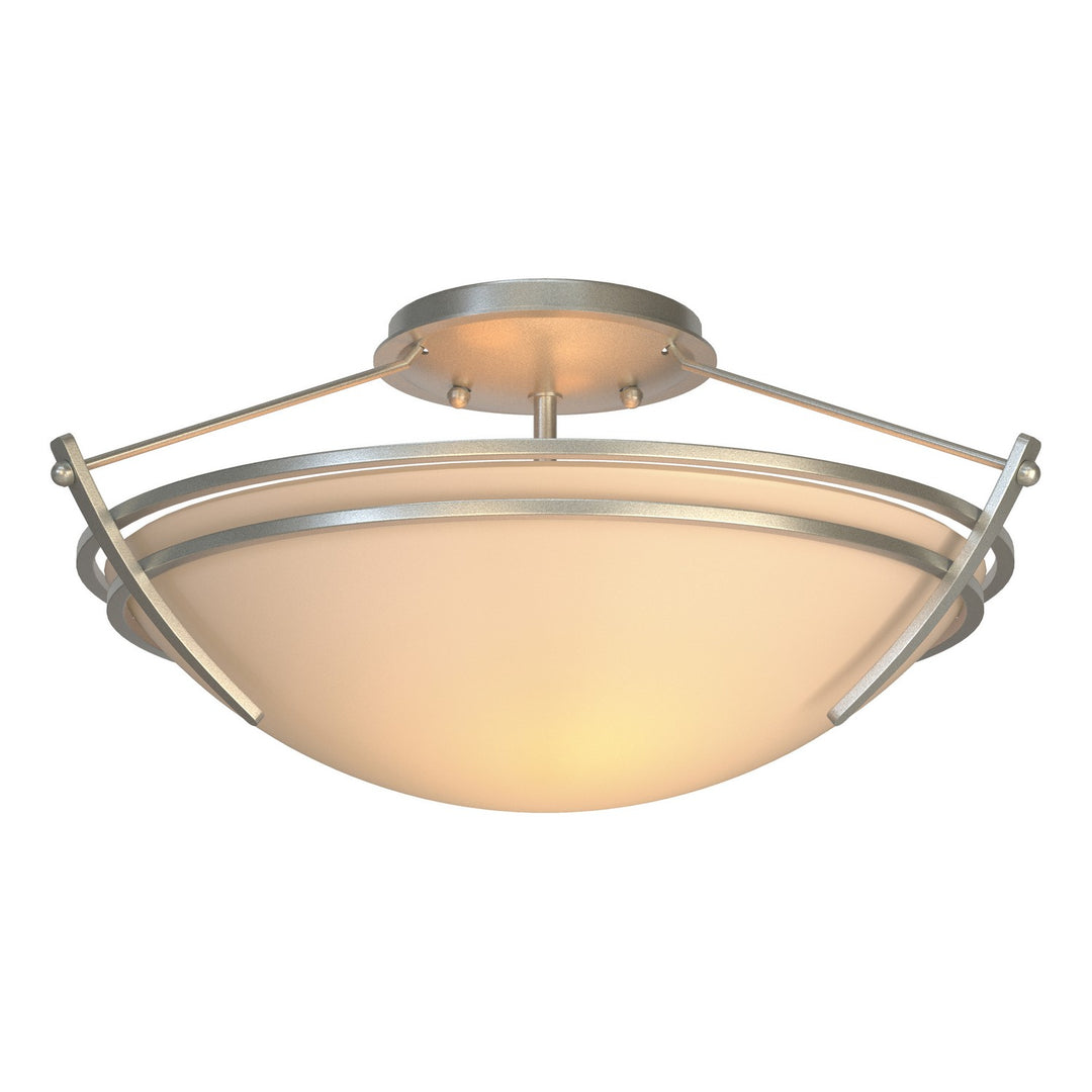 Hubbardton Forge Canada - 124412-SKT-82-SS0047 - Two Light Semi-Flush Mount - Tryne - Vintage Platinum