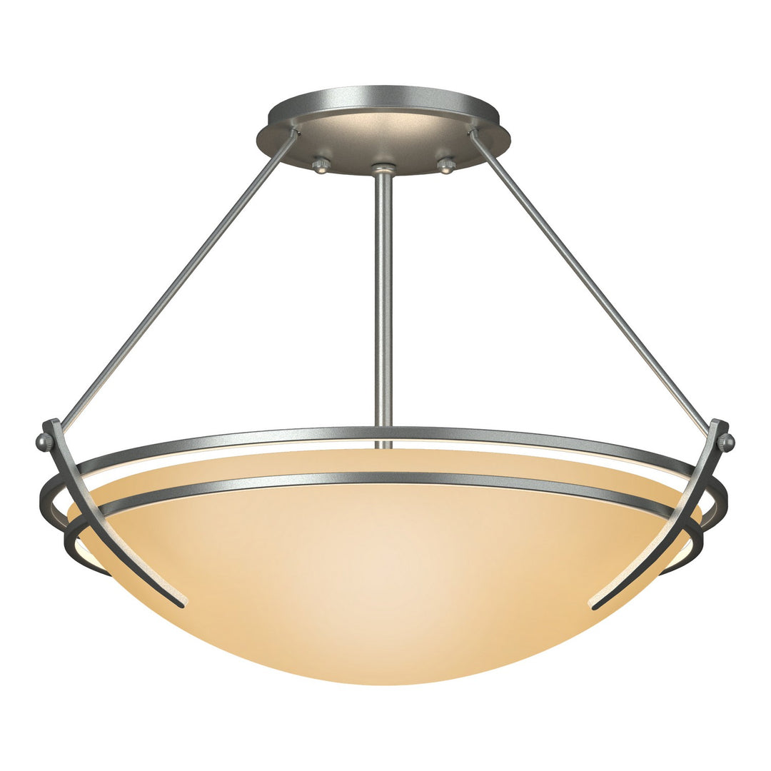 Hubbardton Forge Canada - 124422-SKT-82-SS0047 - Two Light Semi-Flush Mount - Tryne - Vintage Platinum