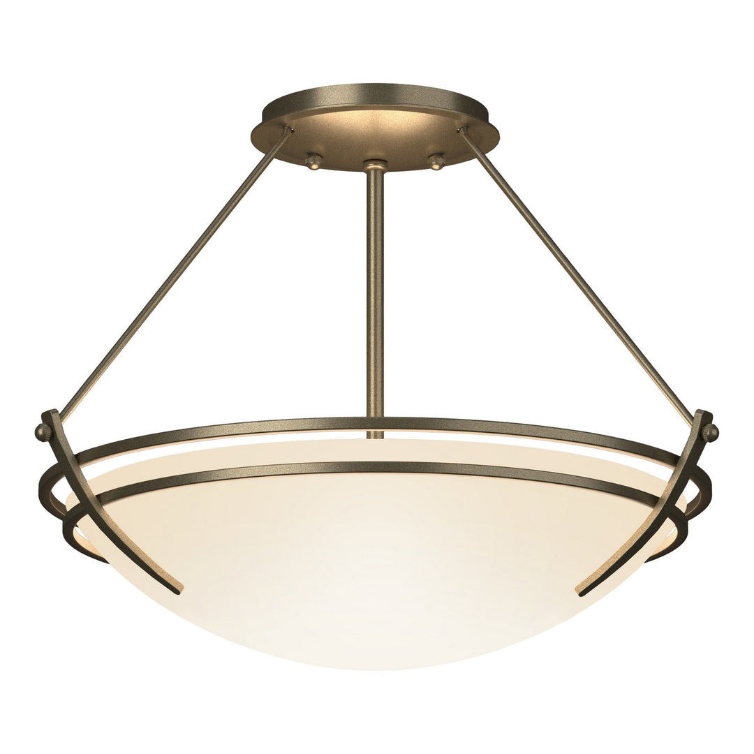Hubbardton Forge Canada - 124422-SKT-84-GG0047 - Two Light Semi-Flush Mount - Tryne - Soft Gold