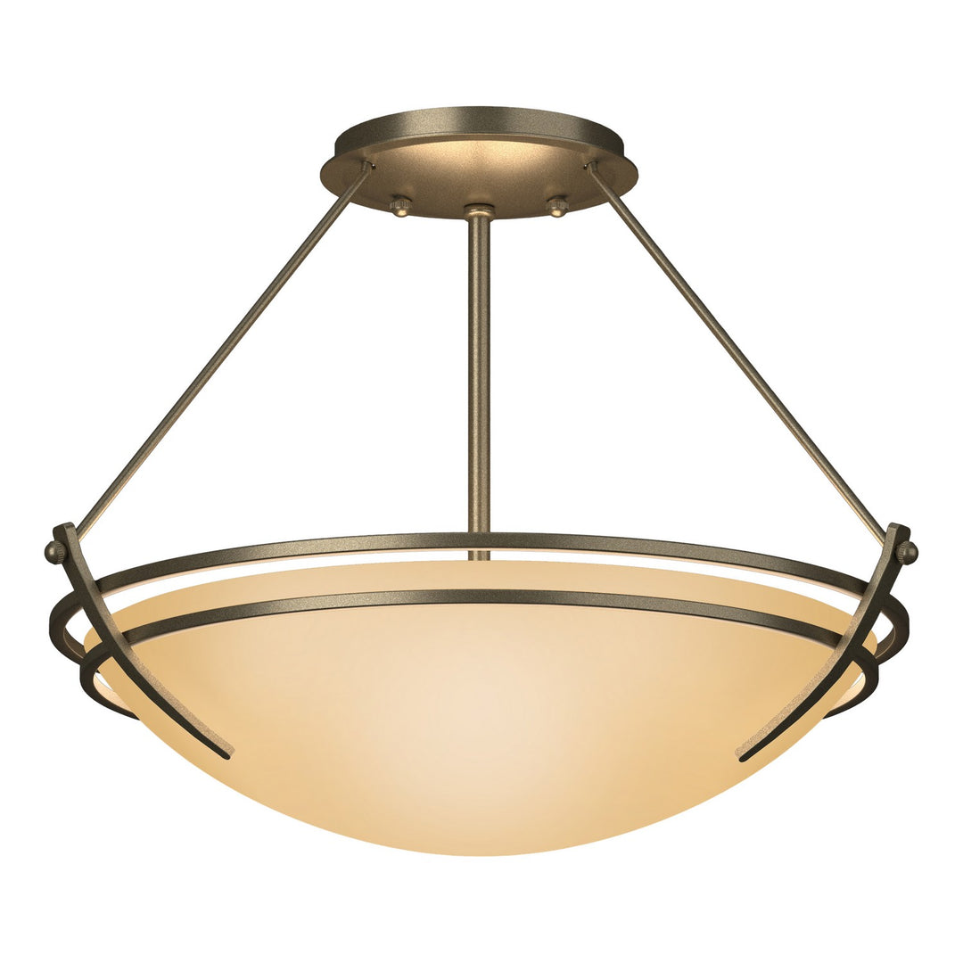 Hubbardton Forge Canada - 124422-SKT-84-SS0047 - Two Light Semi-Flush Mount - Tryne - Soft Gold