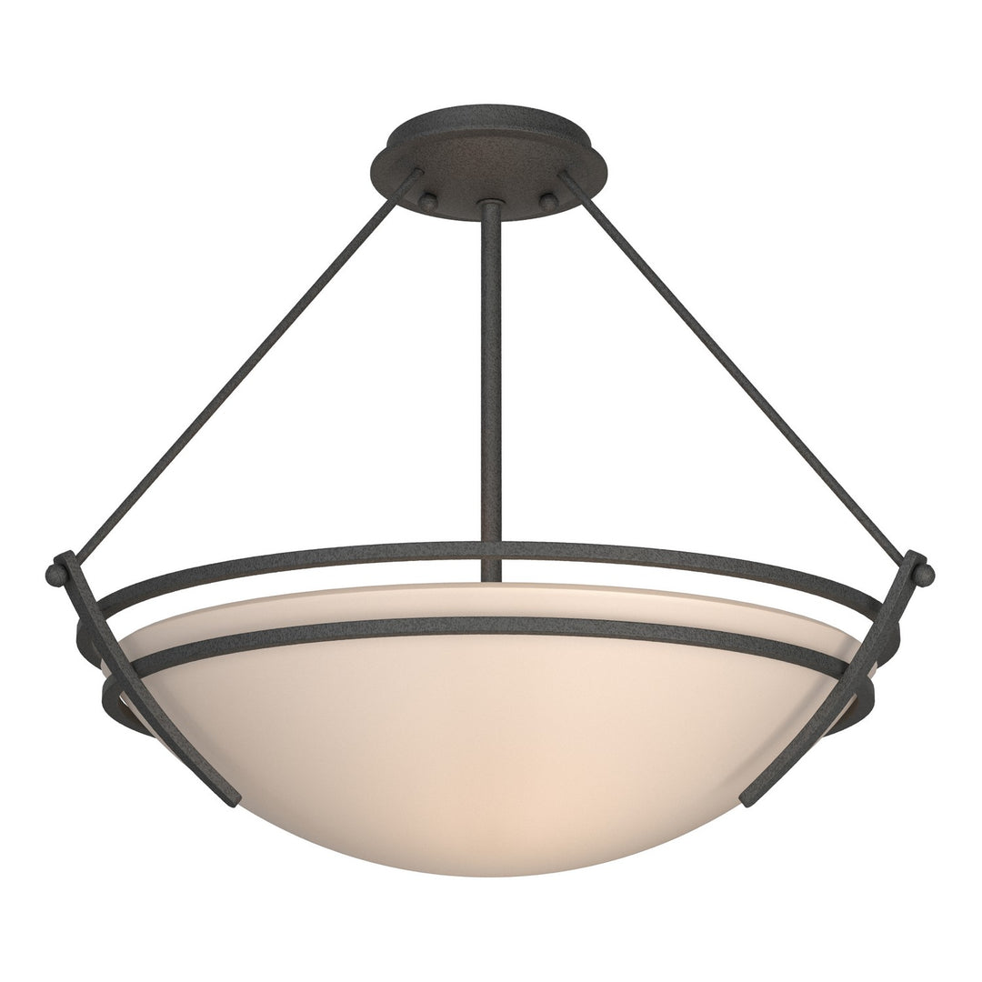 Hubbardton Forge Canada - 124432-SKT-20-SS0020 - Three Light Semi-Flush Mount - Tryne - Natural Iron