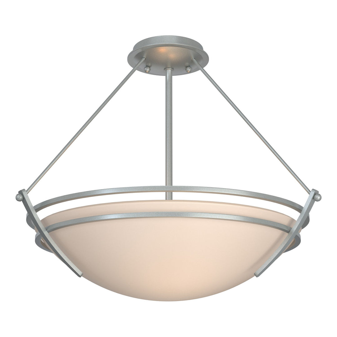 Hubbardton Forge Canada - 124432-SKT-82-SS0020 - Three Light Semi-Flush Mount - Tryne - Vintage Platinum
