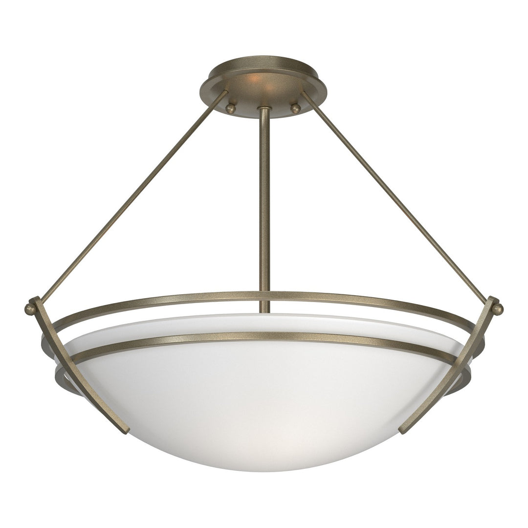 Hubbardton Forge Canada - 124432-SKT-84-GG0020 - Three Light Semi-Flush Mount - Tryne - Soft Gold