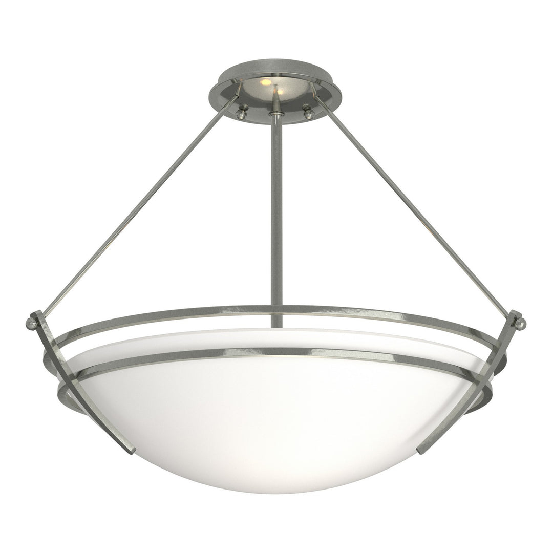 Hubbardton Forge Canada - 124432-SKT-85-GG0020 - Three Light Semi-Flush Mount - Tryne - Sterling