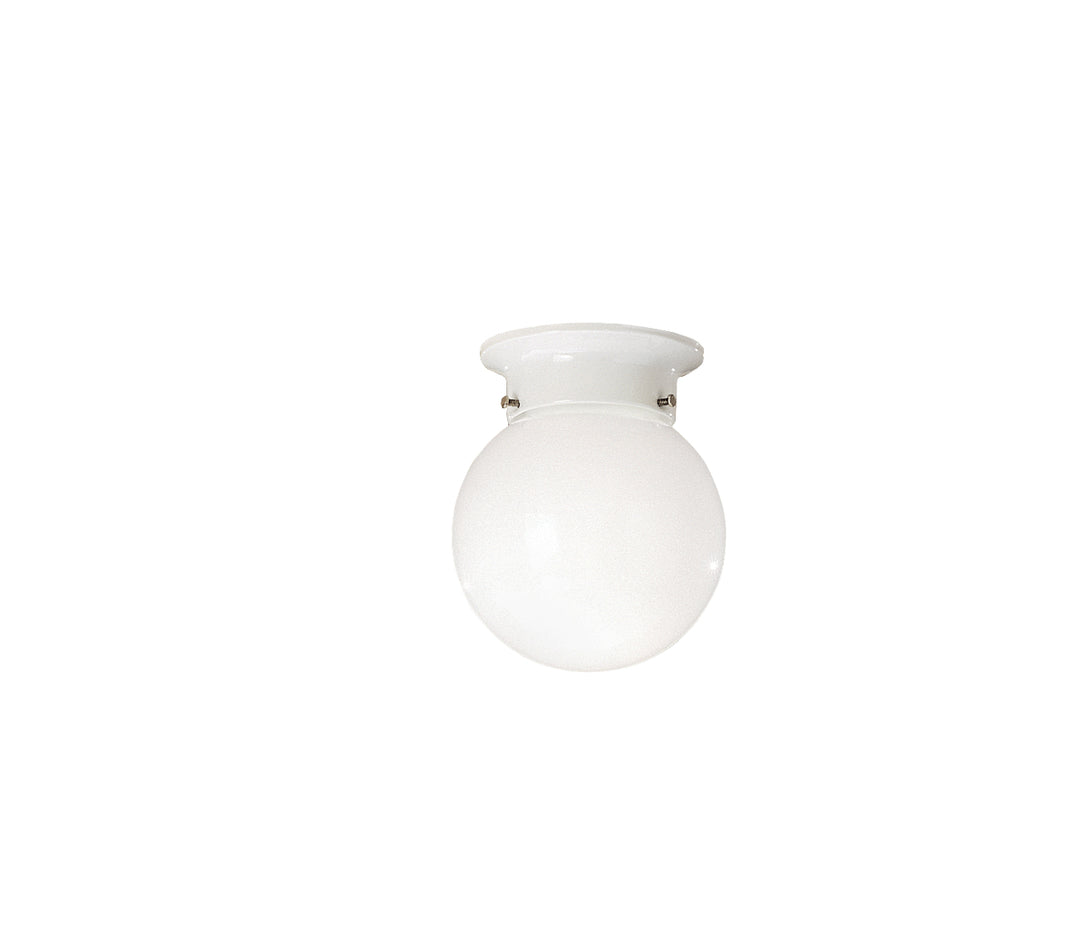 Kichler Canada - 216WH - One Light Flush Mount - Ceiling Space - White