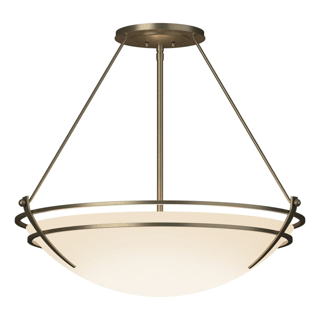 Hubbardton Forge Canada - 124442-SKT-84-GG0054 - Three Light Semi-Flush Mount - Tryne - Soft Gold