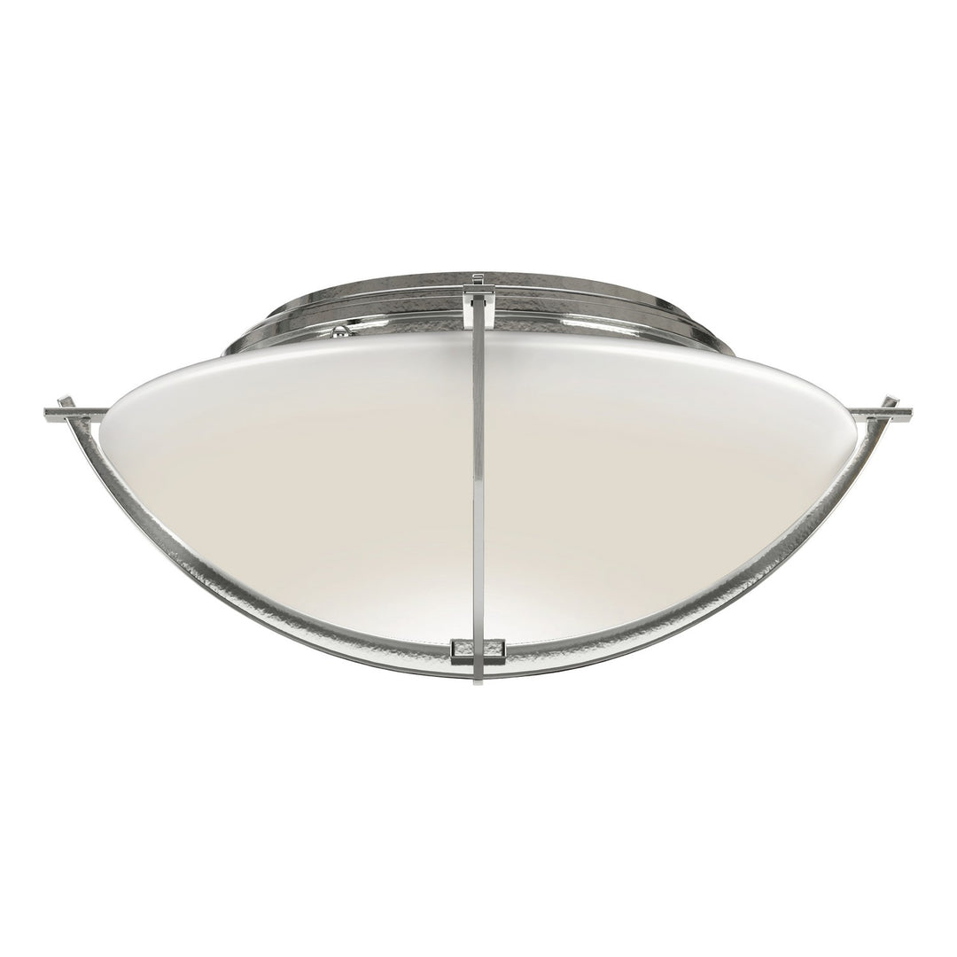 Hubbardton Forge Canada - 124550-SKT-85-GG0098 - Two Light Semi-Flush Mount - Compass - Sterling