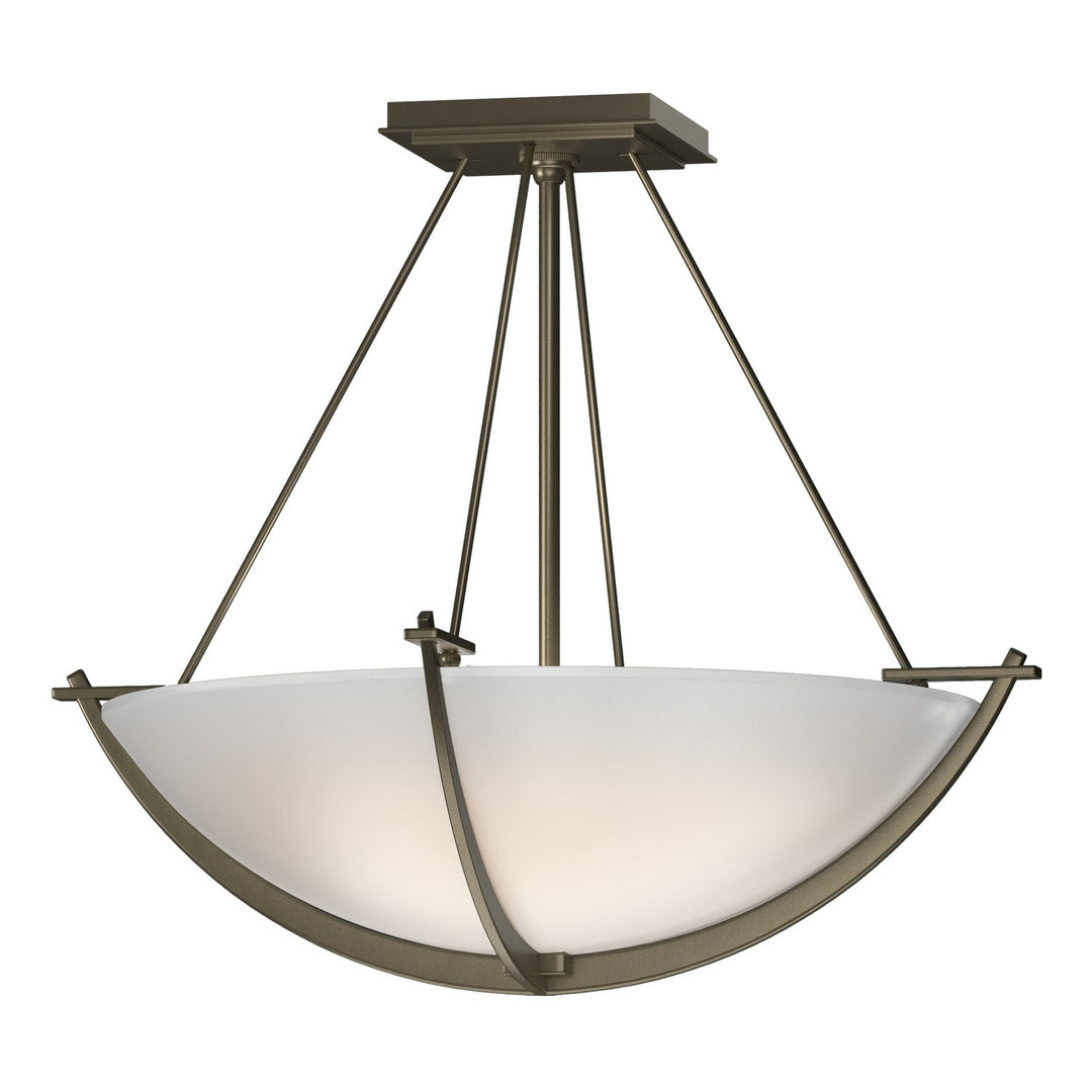 Hubbardton Forge Canada - 124555-SKT-84-GG0020 - Three Light Semi-Flush Mount - Compass - Soft Gold