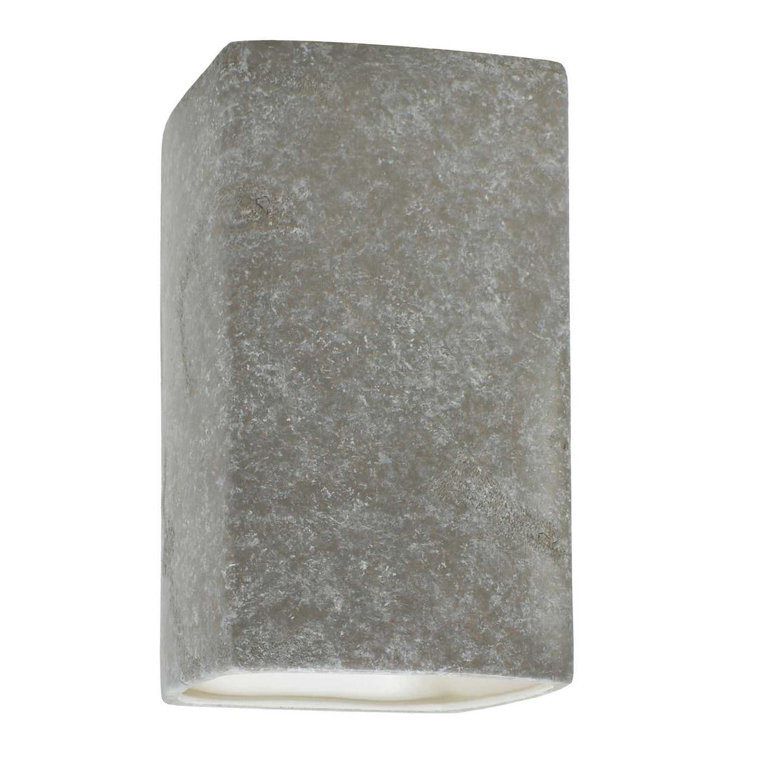 Ambiance Lantern in Mocha Travertine Justice Designs