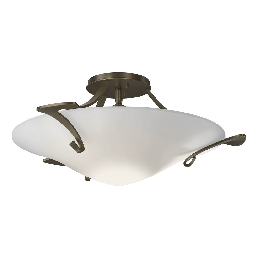 Hubbardton Forge Canada - 124710-SKT-84-GG0243 - One Light Semi-Flush Mount - Antasia - Soft Gold