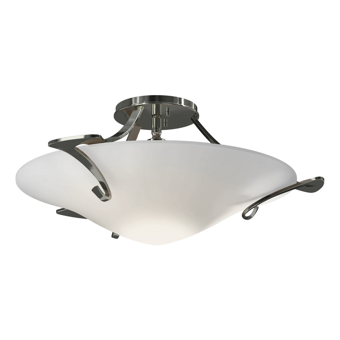Hubbardton Forge Canada - 124710-SKT-85-GG0243 - One Light Semi-Flush Mount - Antasia - Sterling