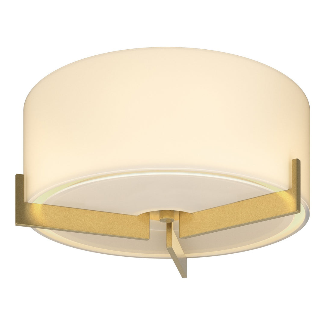 Hubbardton Forge Canada - 126401-SKT-86-GG0218 - One Light Semi-Flush Mount - Axis - Modern Brass
