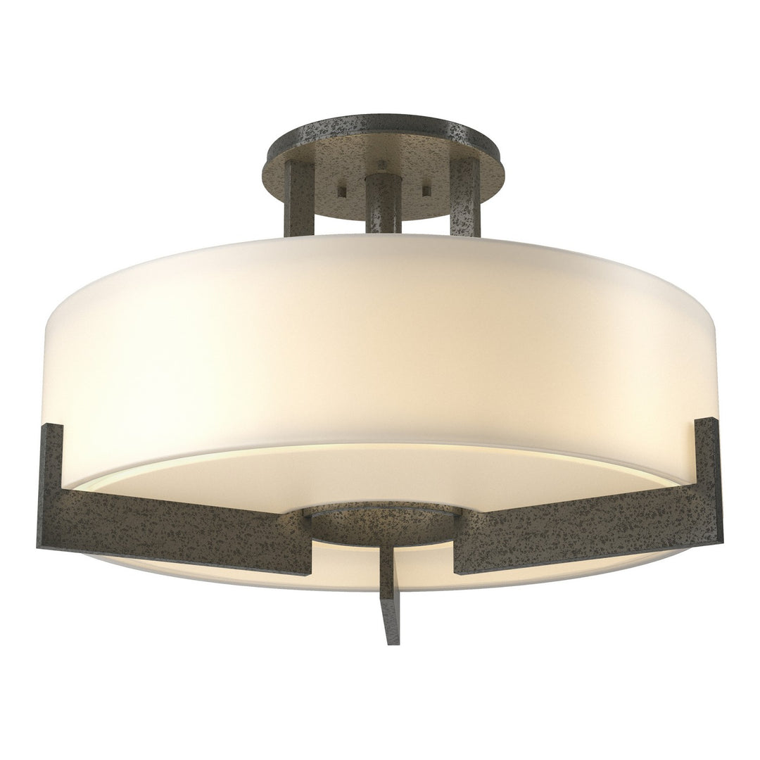 Hubbardton Forge Canada - 126403-SKT-20-GG0216 - Three Light Semi-Flush Mount - Axis - Natural Iron