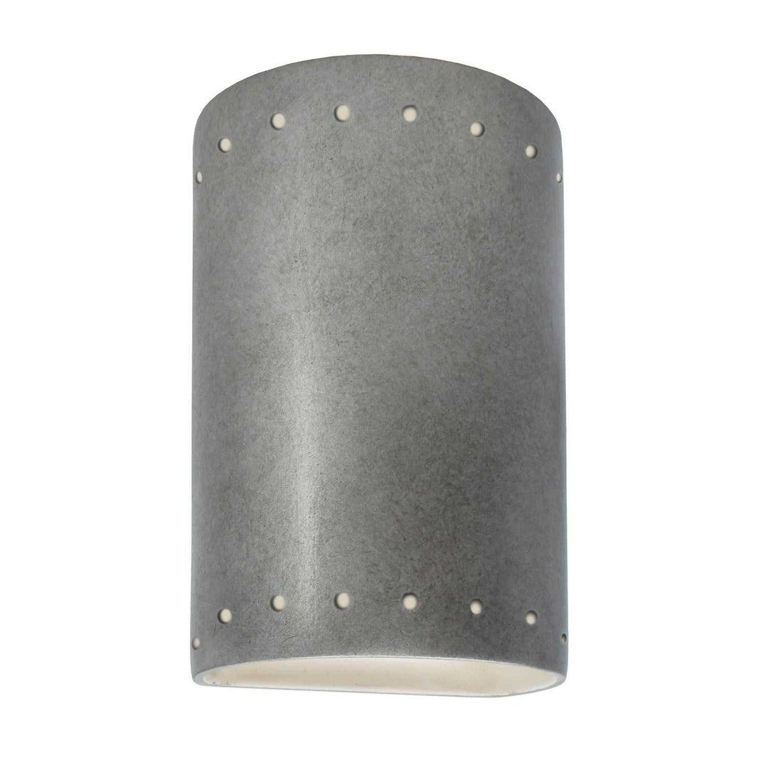 Ambiance Lantern in Antique Silver Justice Designs