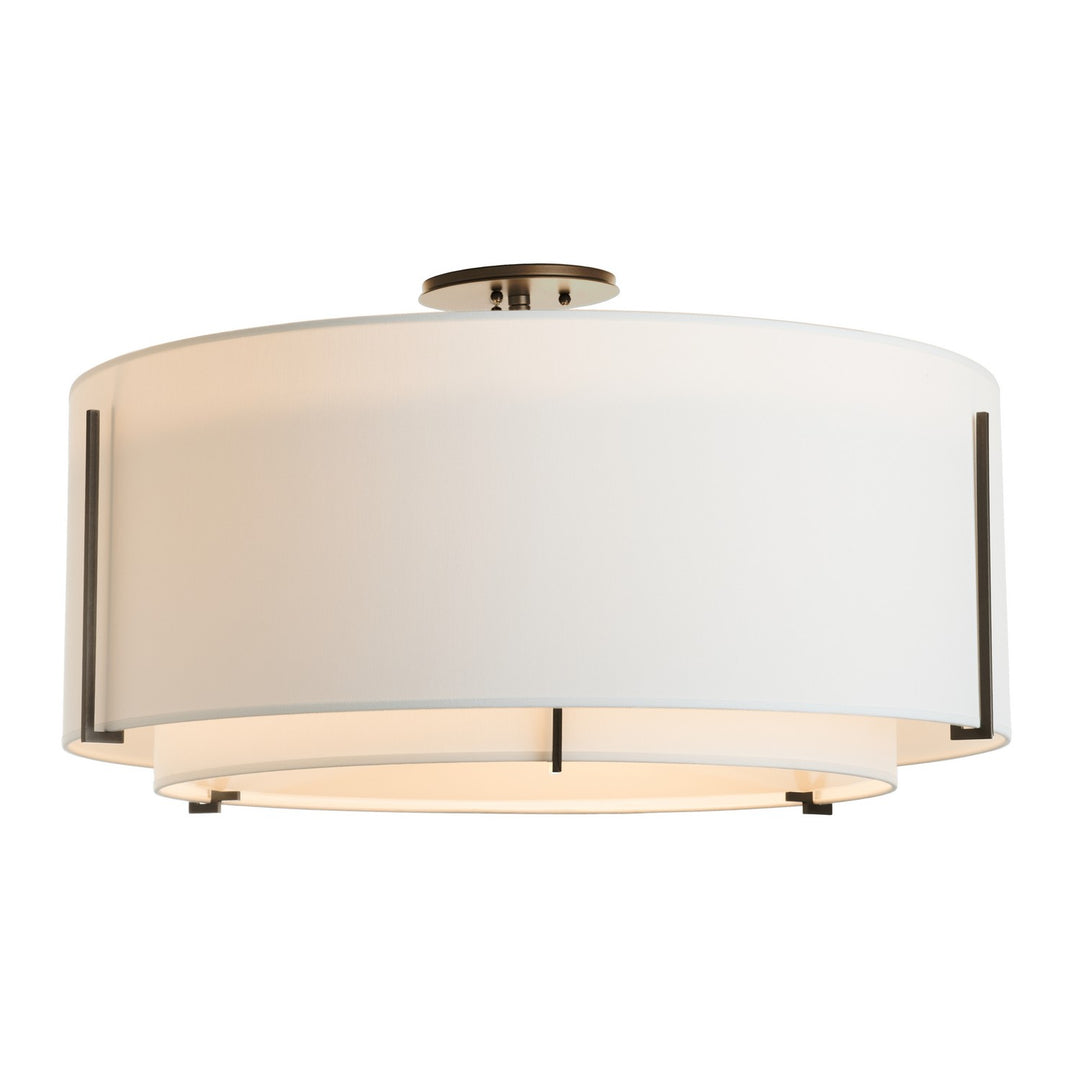 Hubbardton Forge Canada - 126505-SKT-14-SF2290-SF2899 - Three Light Semi Flush Mount - Exos - Oil Rubbed Bronze