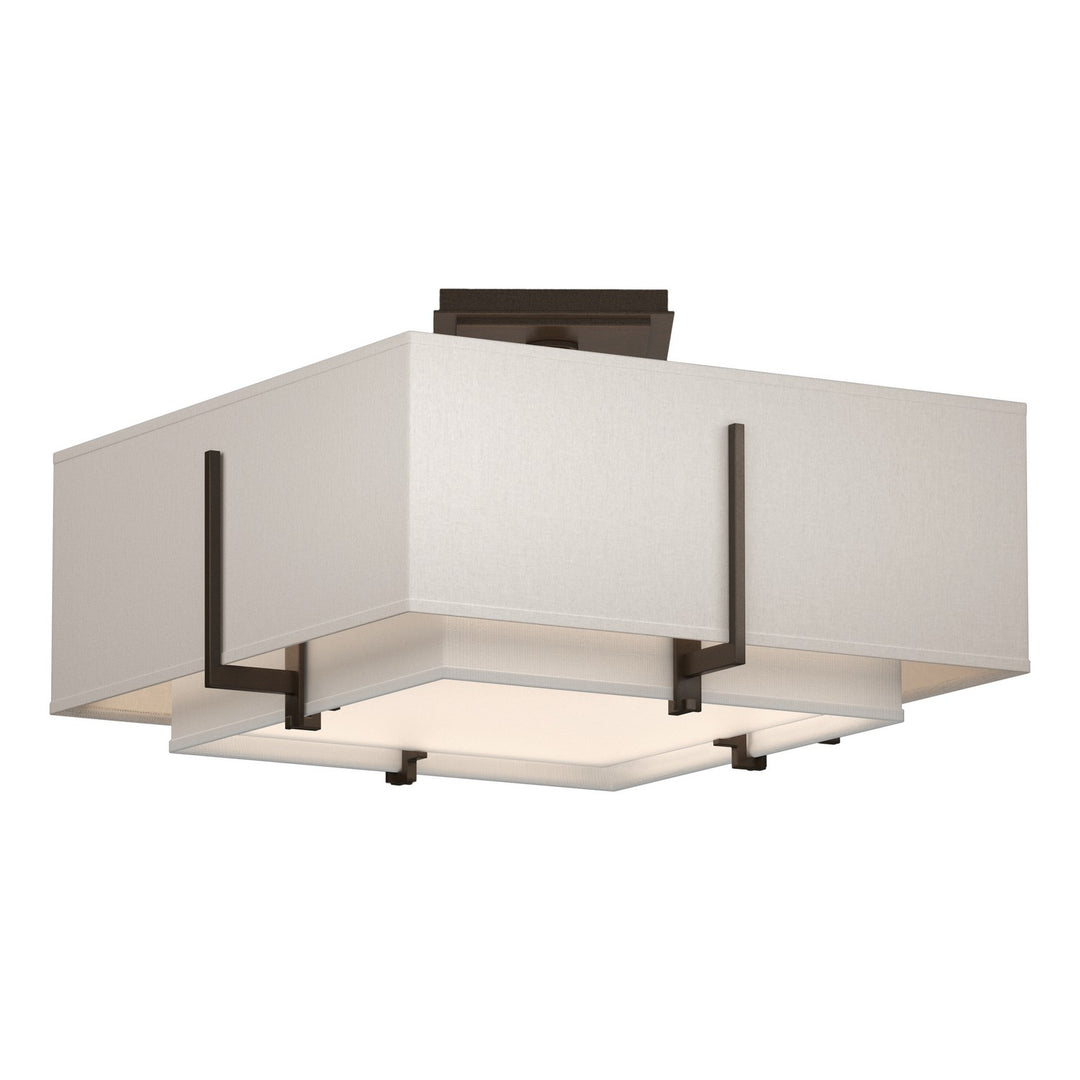 Hubbardton Forge Canada - 126507-SKT-05-SF1205-SE1605 - Two Light Semi-Flush Mount - Exos - Bronze