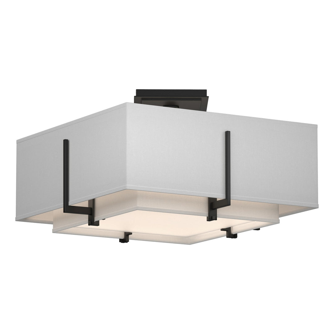 Hubbardton Forge Canada - 126507-SKT-10-SF1205-SF1605 - Two Light Semi-Flush Mount - Exos - Black