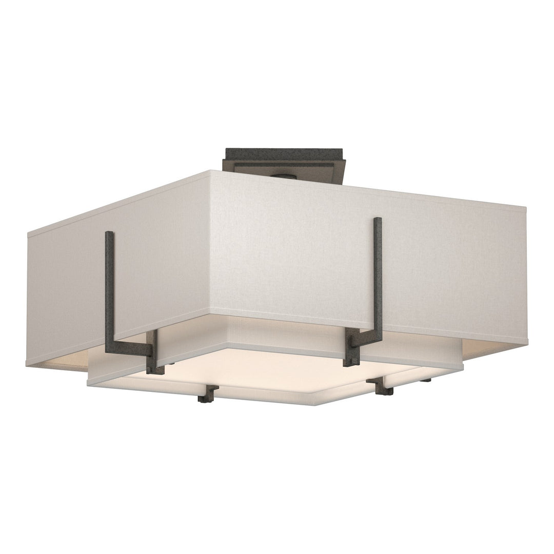 Hubbardton Forge Canada - 126507-SKT-20-SF1205-SE1605 - Two Light Semi-Flush Mount - Exos - Natural Iron