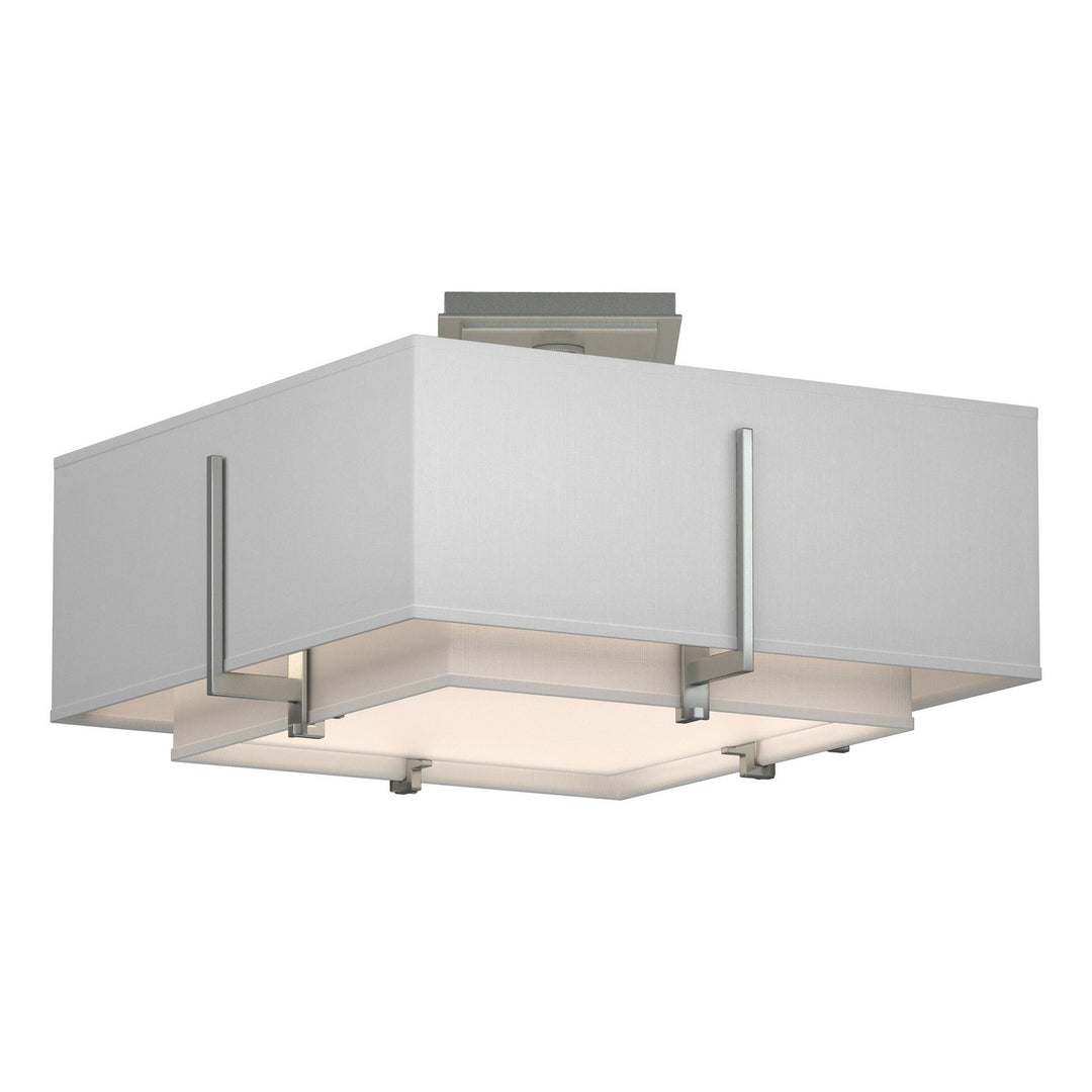 Hubbardton Forge Canada - 126507-SKT-82-SF1205-SF1605 - Two Light Semi-Flush Mount - Exos - Vintage Platinum