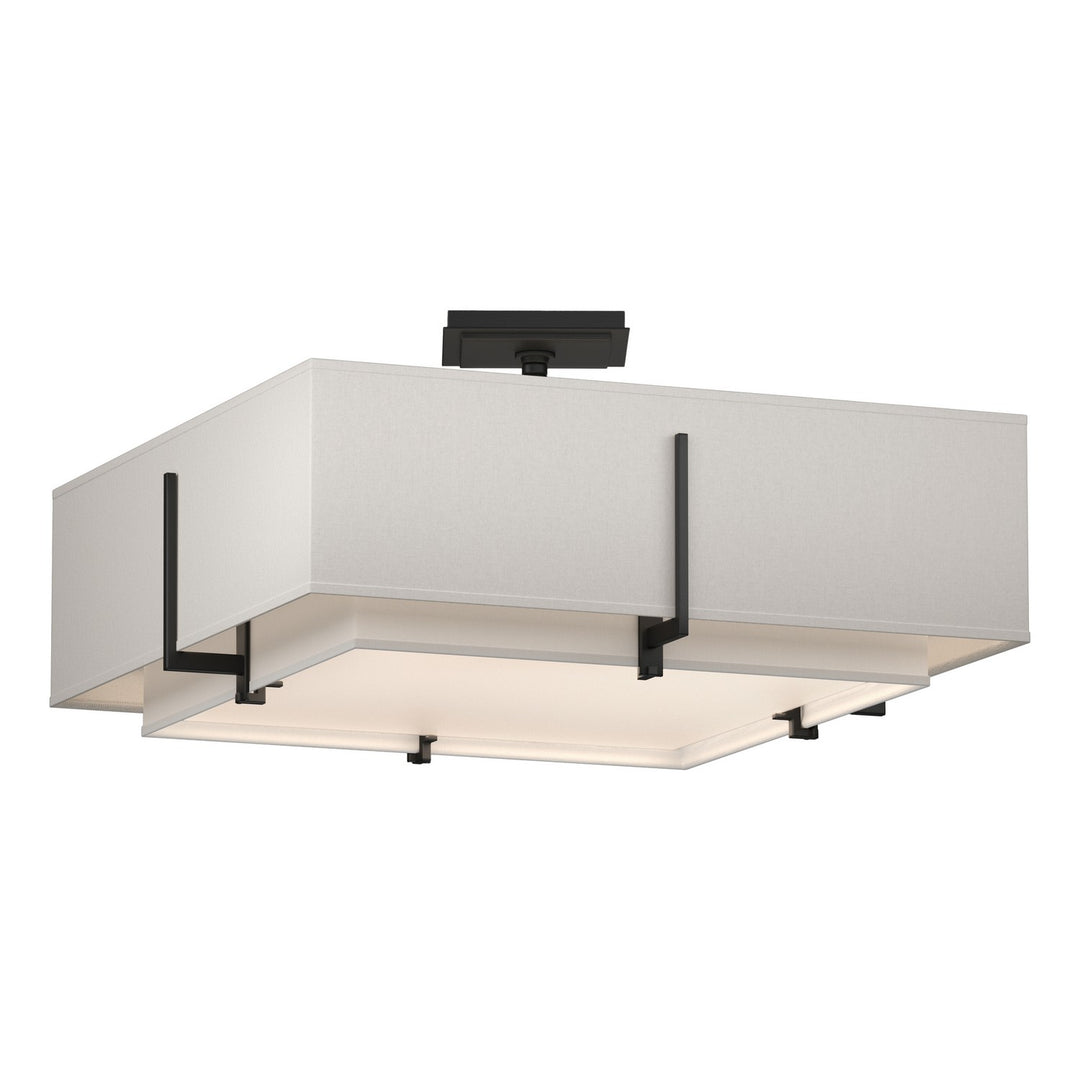 Hubbardton Forge Canada - 126510-SKT-10-SF1605-SE2012 - Four Light Semi-Flush Mount - Exos - Black