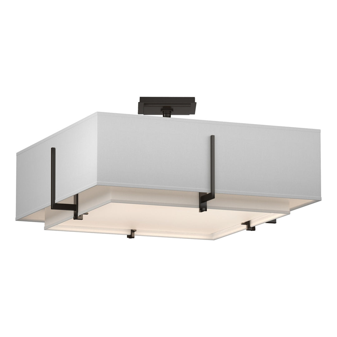 Hubbardton Forge Canada - 126510-SKT-14-SF1605-SF2012 - Four Light Semi-Flush Mount - Exos - Oil Rubbed Bronze