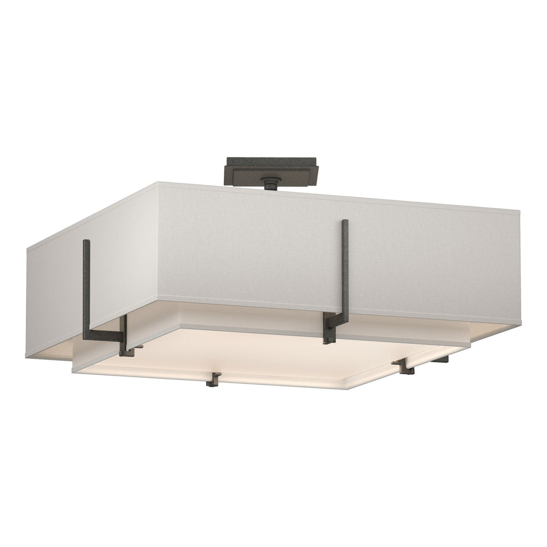 Hubbardton Forge Canada - 126510-SKT-20-SF1605-SE2012 - Four Light Semi-Flush Mount - Exos - Natural Iron