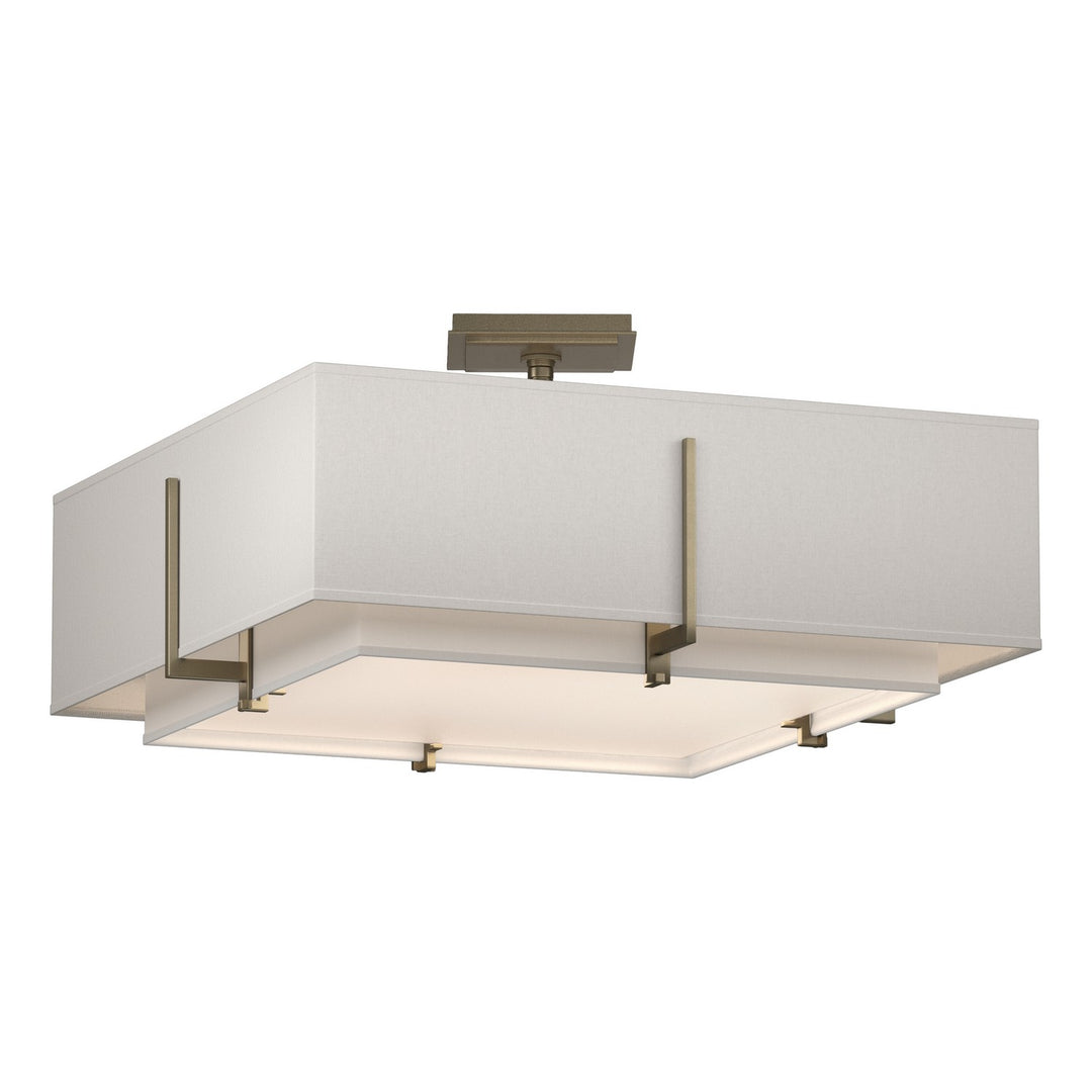 Hubbardton Forge Canada - 126510-SKT-84-SF1605-SE2012 - Four Light Semi-Flush Mount - Exos - Soft Gold