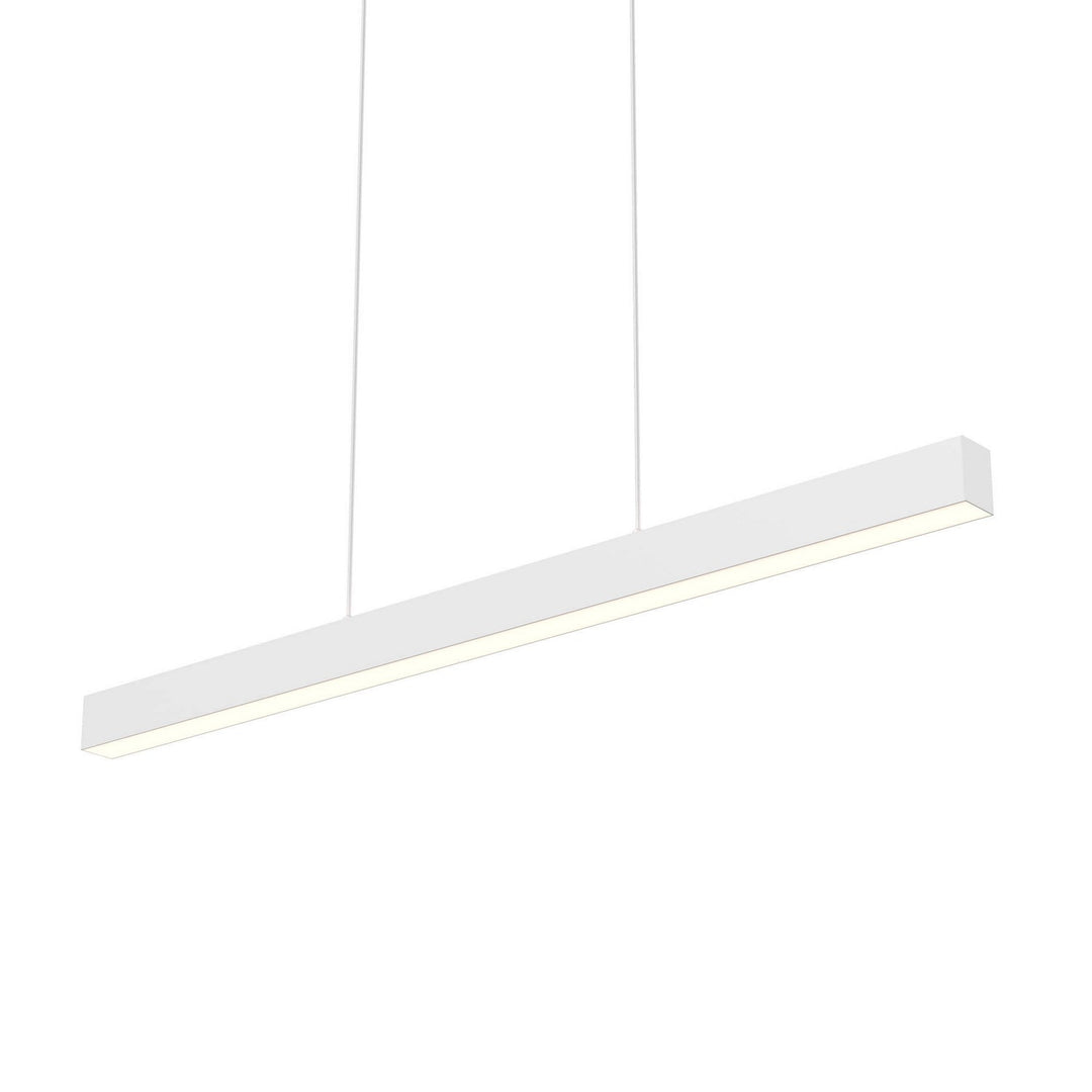 Boulevard Pendant Linear Pendant in WH - available from The Lighting Shoppe, trusted by Canadian homeowners