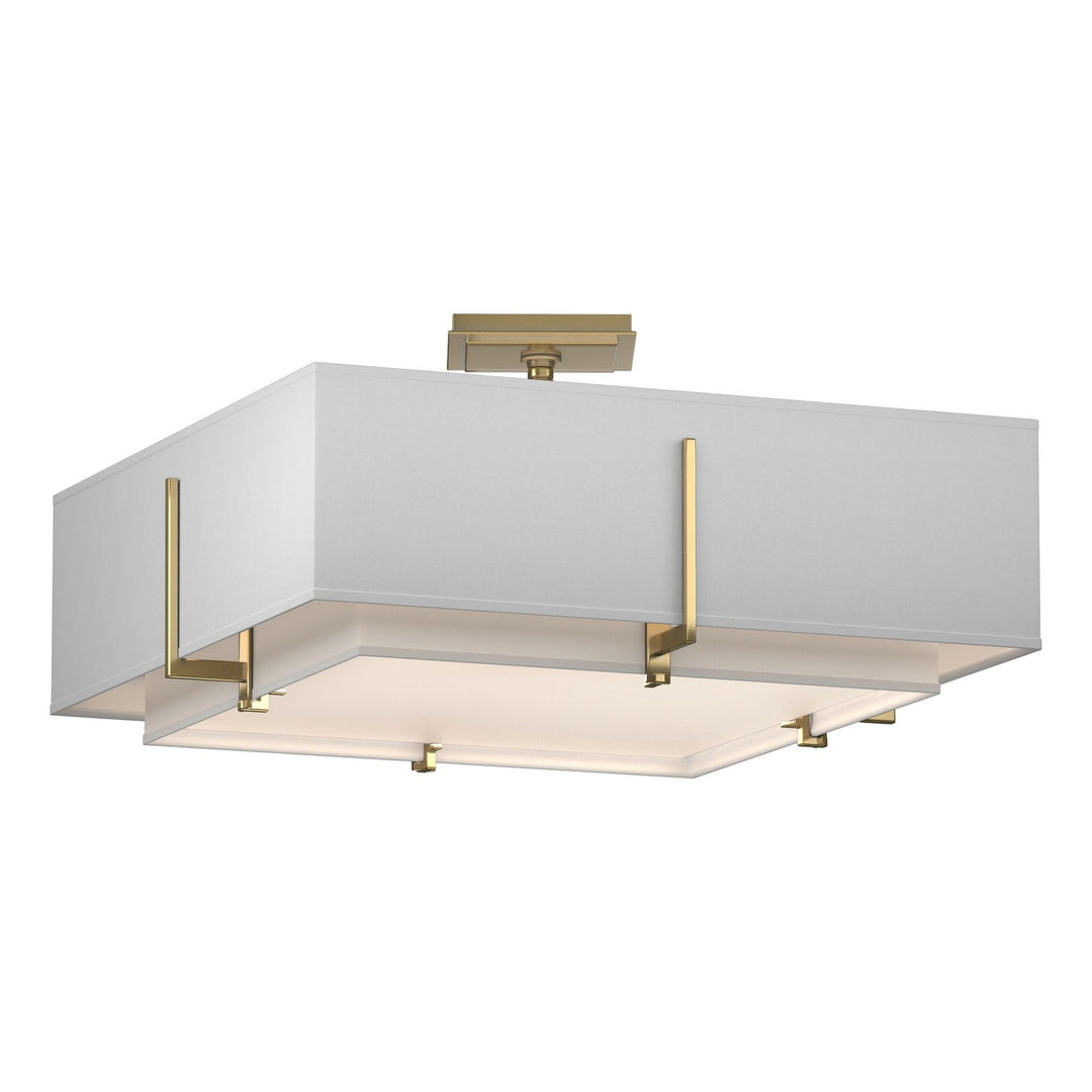 Hubbardton Forge Canada - 126510-SKT-86-SF1605-SF2012 - Four Light Semi-Flush Mount - Exos - Modern Brass
