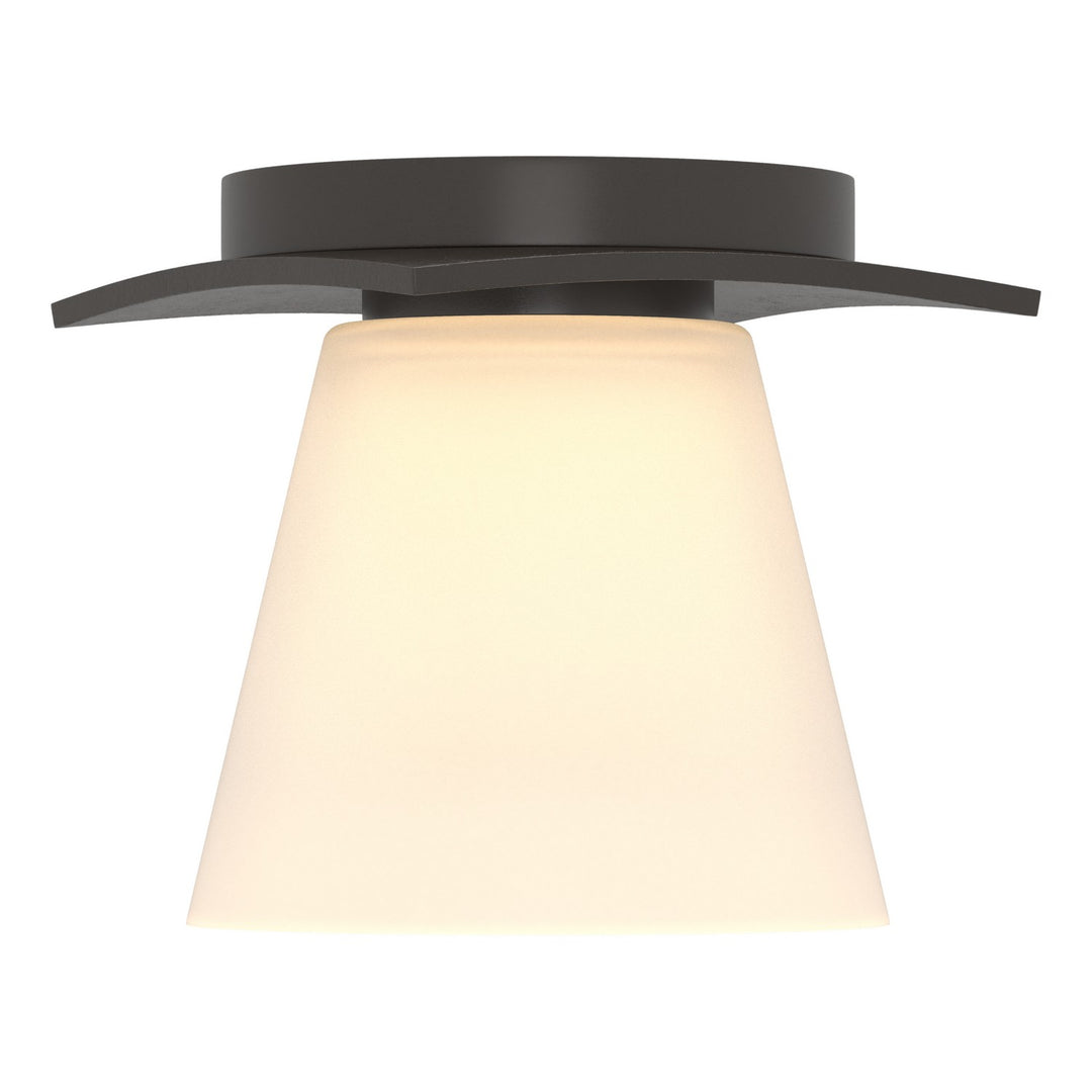Hubbardton Forge Canada - 126601-SKT-14-GG0242 - One Light Flush Mount - Wren - Oil Rubbed Bronze