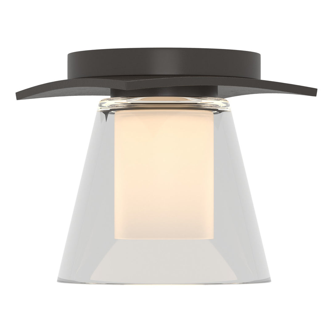 Hubbardton Forge Canada - 126601-SKT-14-ZU0284 - One Light Flush Mount - Wren - Oil Rubbed Bronze