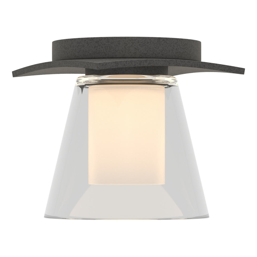 Hubbardton Forge Canada - 126601-SKT-20-ZU0284 - One Light Semi-Flush Mount - Wren - Natural Iron