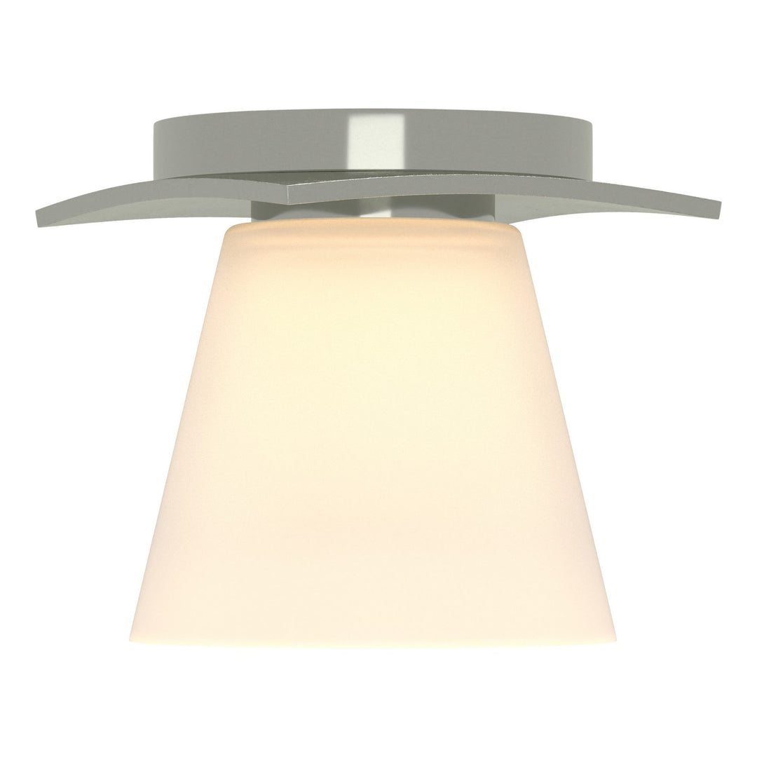 Wren One Light Semi-Flush Mount in Sterling - available from The Lighting Shoppe, trusted by Canadian homeowners