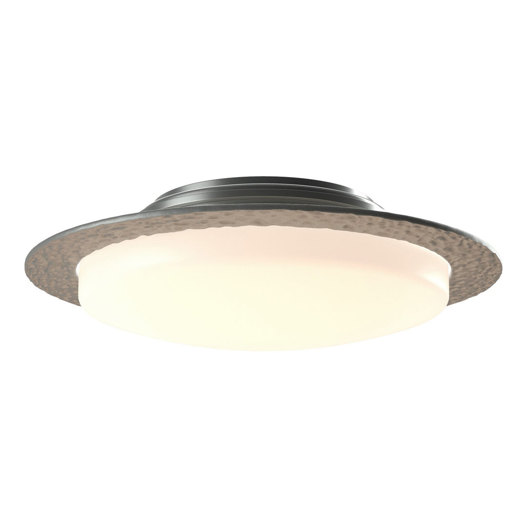 Hubbardton Forge Canada - 126737-SKT-82-GG0097 - Two Light Semi-Flush Mount - Oceanus - Vintage Platinum